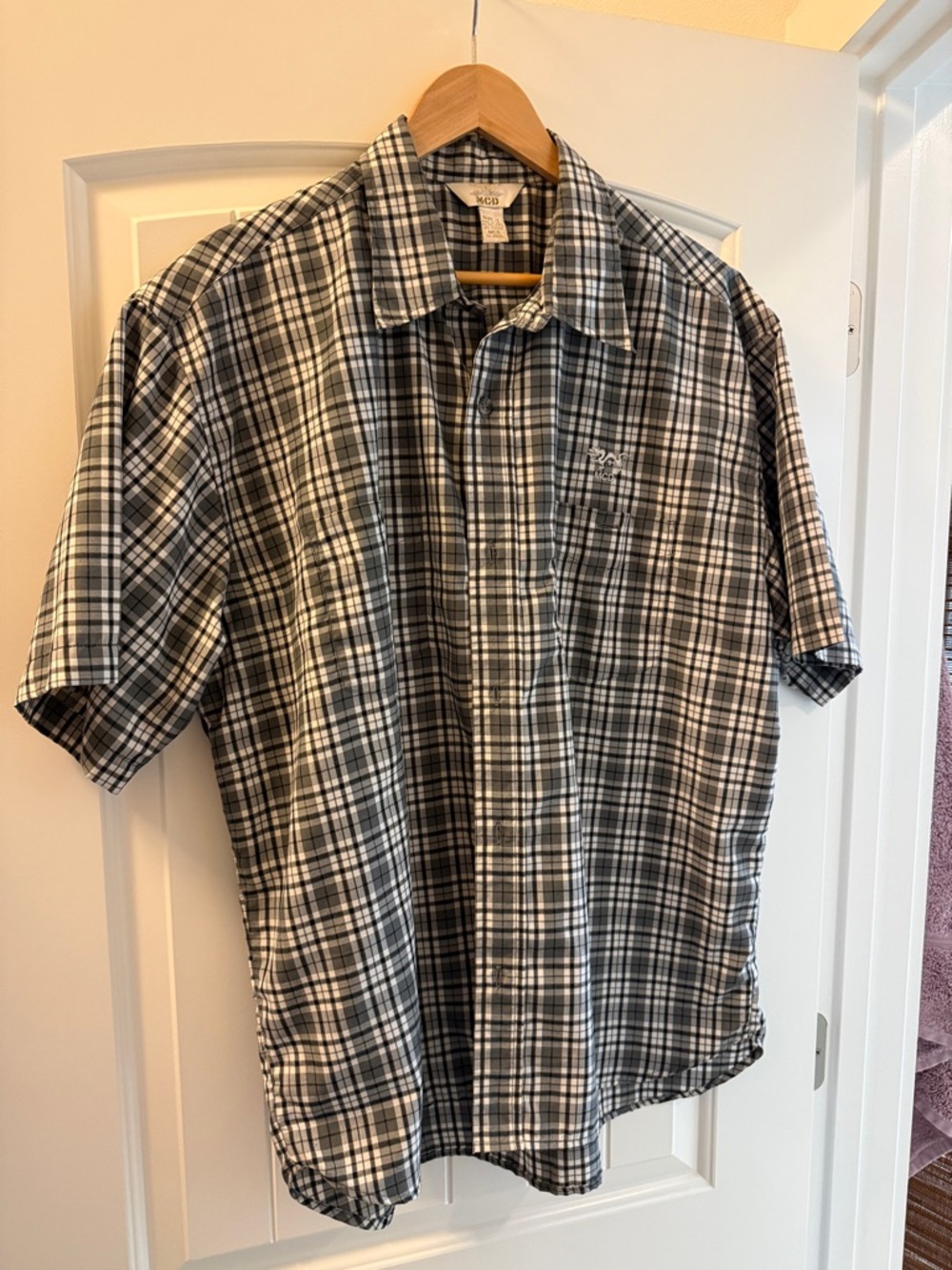 Vintage MCD More Core Division button shirt